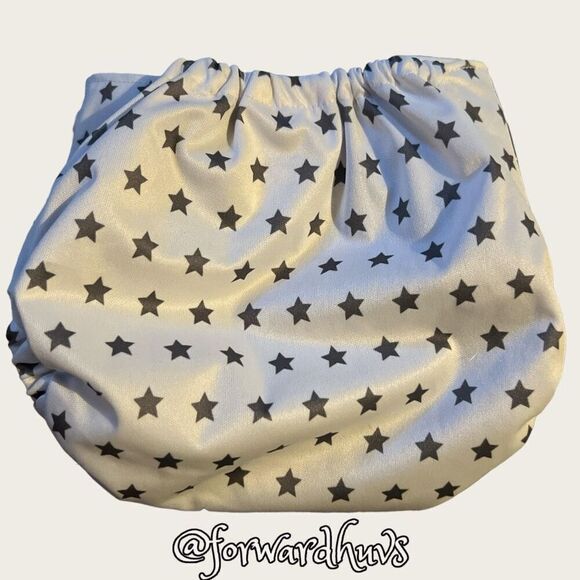 Simple Being  | Star Covered | Cloth Diaper Cover - Picture 2 of 6